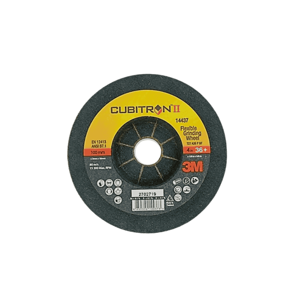 3M™ Cubitron™ II 可彎曲研磨砂輪片-14437